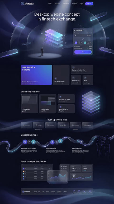 Exchanger design style — option 10