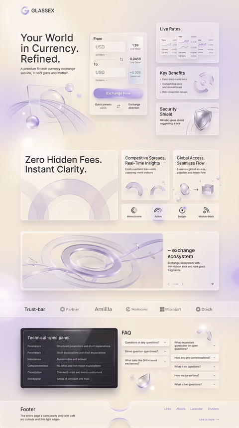 Exchanger design style — option 15