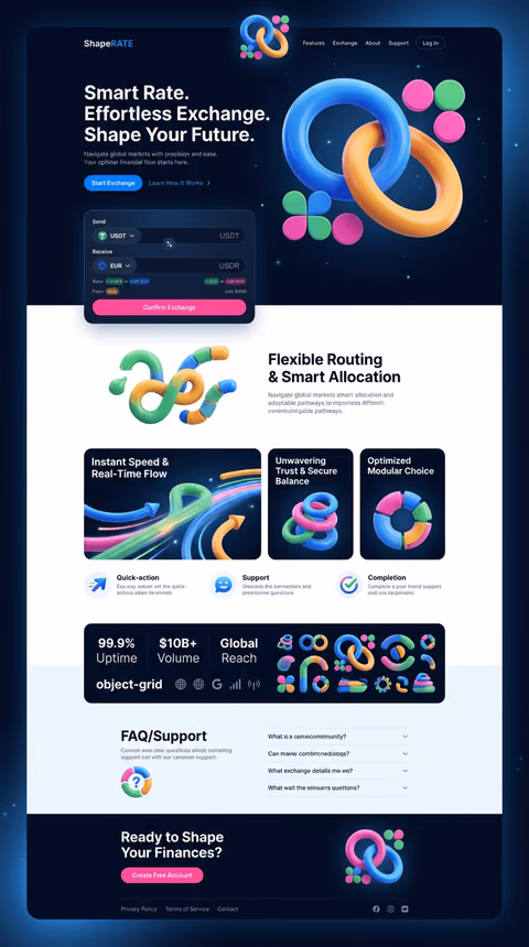 Exchanger design style — option 16